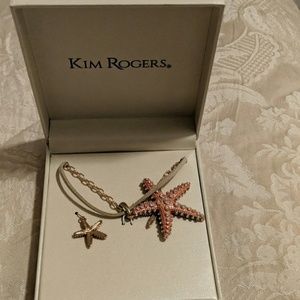 Necklace and earrings